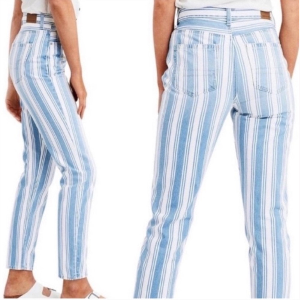 American Eagle Striped Jeans. - Picture 13 of 14